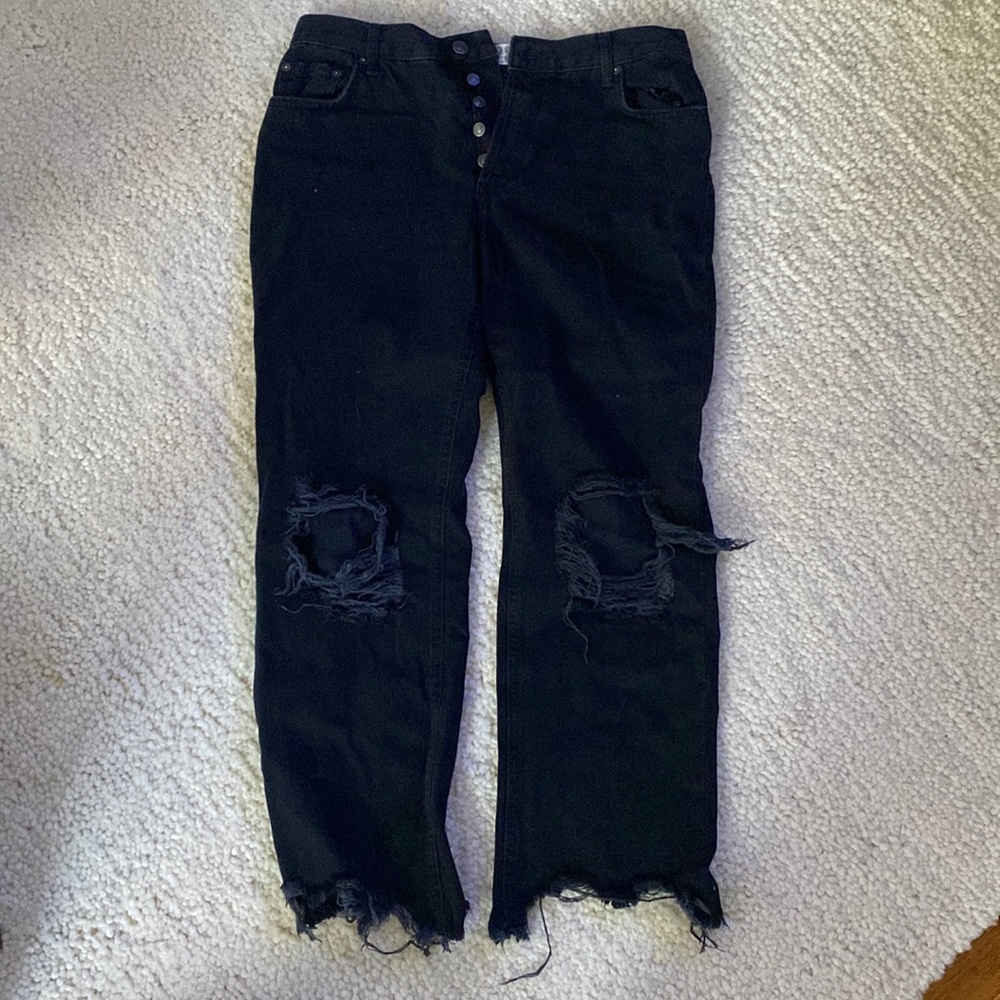 Free People straight leg jeans